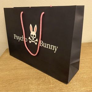 Médium Psycho Bunny 🐰 Paper Bag.